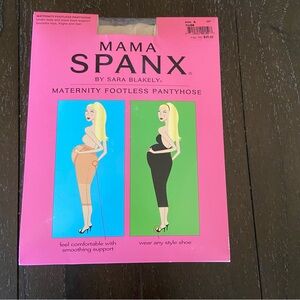 Spanx Mama Maternity Footless‎ Pantyhose Nude Pregnancy Shapewear NWT Size A